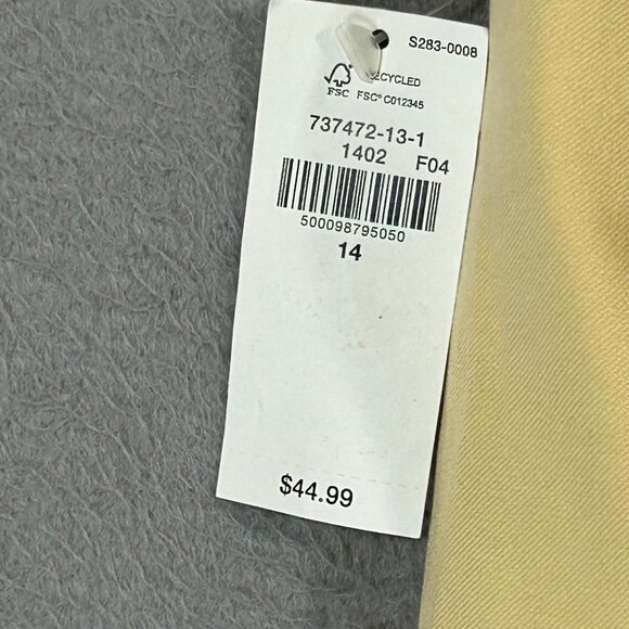 Old Navy Womens High-Rise Pixie Skinny Ankle Pants Size 14 Yellow Stretch Fabric - Picture 7 of 12